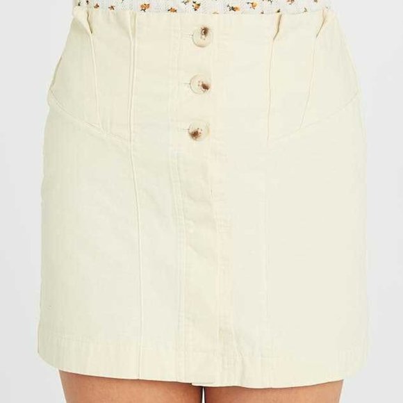 NWT Altar'd State Lisann Skirt Cream Small - Picture 2 of 4